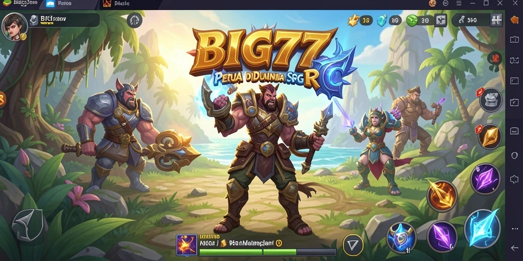 Gameplay menarik dalam BIG77 dengan aksi RPG epik.
