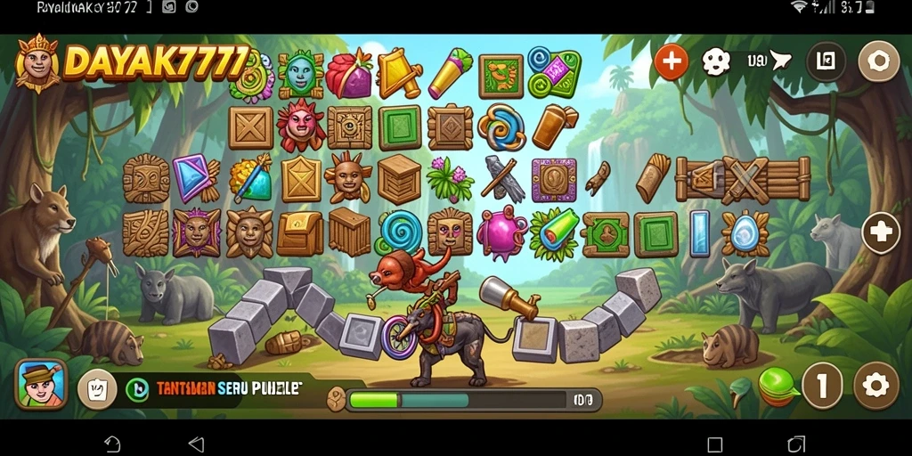 Screenshot DAYAK777 menampilkan gameplay seru dan memikat.