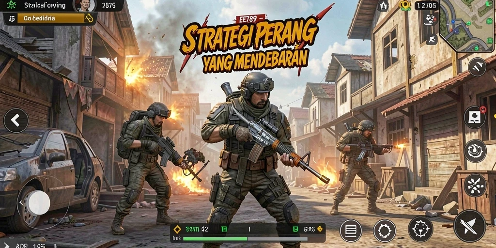 Tampilan gameplay menantang dan seru dari EE789.