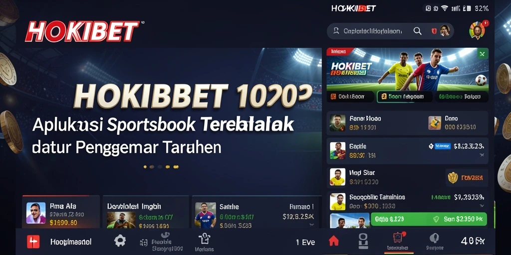 Tampilan utama HOKIBET dengan antarmuka taruhan yang intuitif dan menarik.