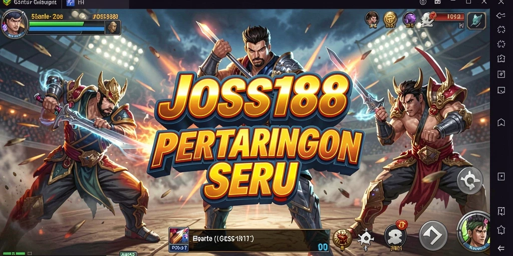 Tampilan gameplay JOSS188 yang mendebarkan dalam pertarungan Fighting.