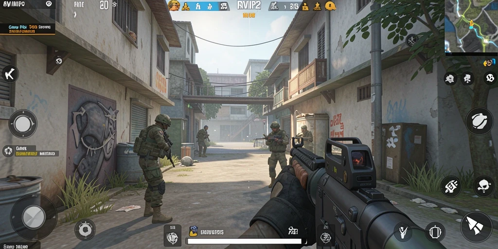 Tampilan gameplay RVIP2 yang menegangkan dan penuh aksi.