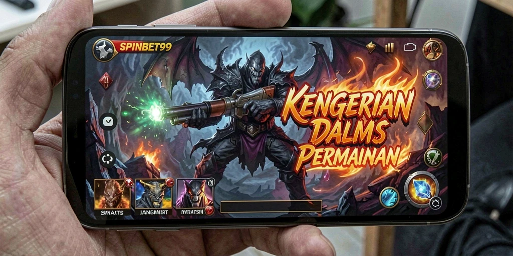 Tampak menakutkan dalam gameplay SPINBET99 dengan efek visual yang menyeramkan.