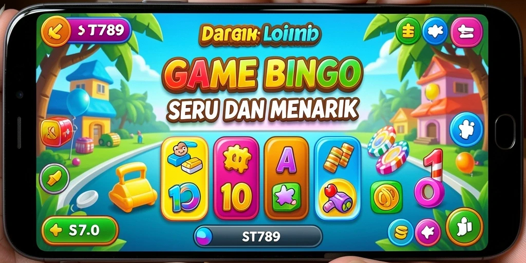 Screenshot gameplay ST789 yang menunjukkan keseruan bermain Bingo.