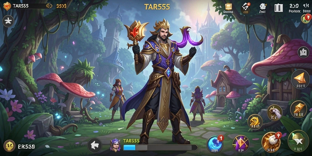 Tampilan gameplay TAR555 yang menarik dan penuh aksi.