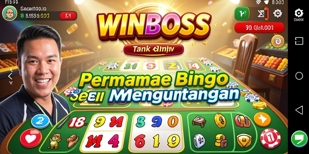 Tampilan gameplay Bingo yang menarik dan mengasyikkan di WINBOSS.